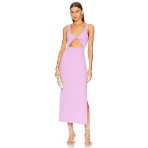 L*Space Nico Cutout Maxi Dress in Purple Jewel